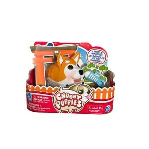 Spin Master Chubby Puppies Shiba Inu Motorized Walking Toy Dog NIB